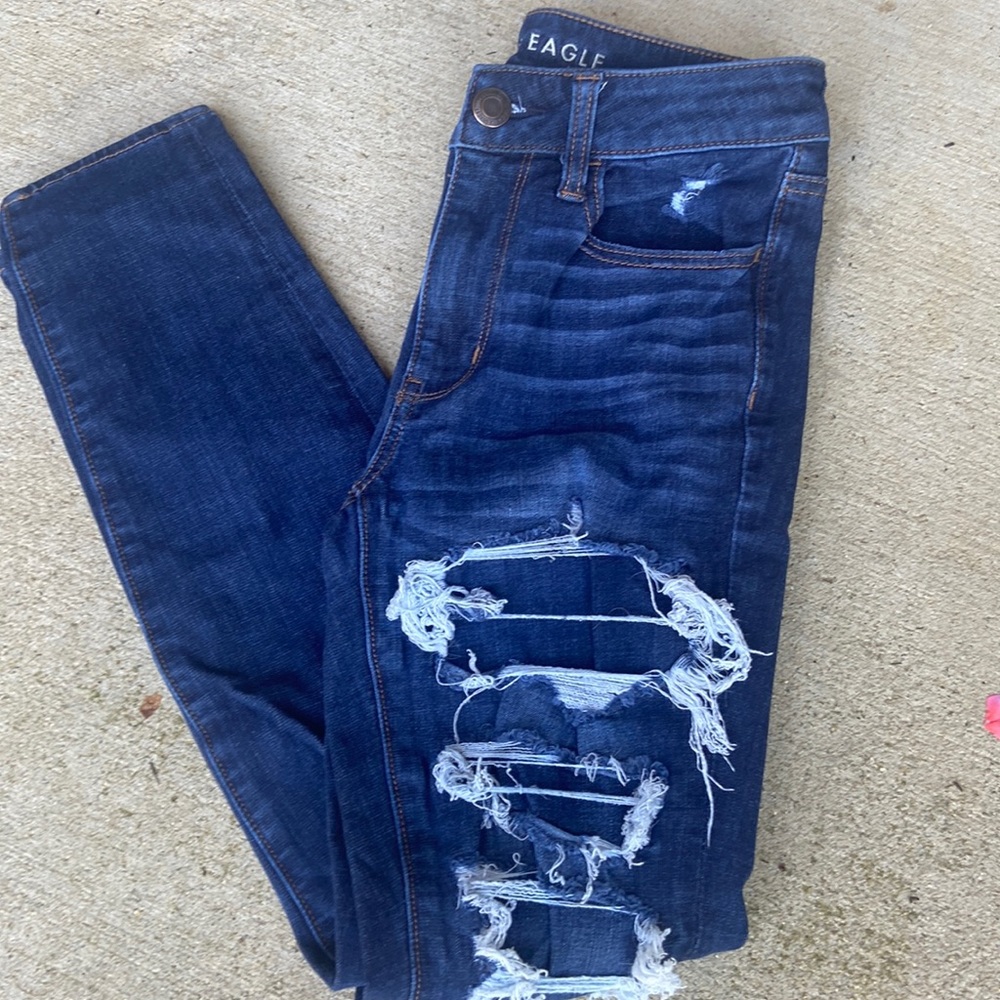 American Eagle 360 Next Level stretch skinny jeans! Size 6
